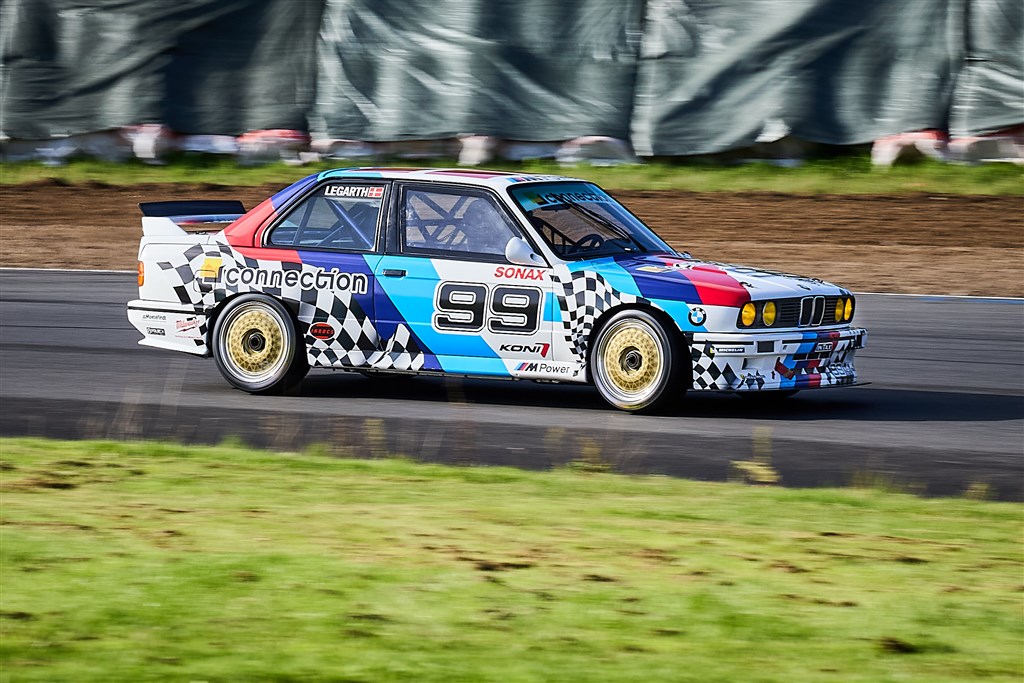 Mike Legarths BMW M3 DTM var en fryd for både øjne og ører.
(Foto: Ib Trebbien)